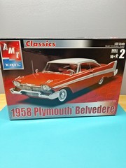 Revell AMT Ertl Monogram MPC 1/25 Model Part 1958 Plymouth Belvedere Side Skirts