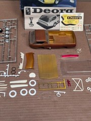 67 Dodge Custom Built Pickup Deora Built AMT Model Pieces 1:24 Original