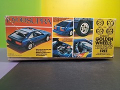 MPC TOYOTA SUPRA MODEL KIT AND CHEVY NOMAD MODEL KIT *PARTS ONLY*