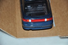 AMT ERTL 92 CHEVROLET GEO STORM GSI Dealer Promo Car 1:25 BENNINGTON BLUE 1 CAR