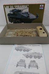 ESCI Ertl LAV-25 Piranha 1/35 Kit #5033 Partially Assembled USMC