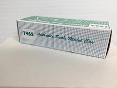 New 1962 Lincoln Continental Promo Model REPLICA BOX ONLY..NO CAR