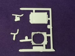 1969 Camaro RADIATOR , SHROUD & HOSES from Revell 1:25 Model Kit 69