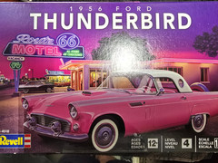 Revell 1956 Ford Thunderbird 1/24 Scale Plastic Model Car Kit 85-4518 NEW