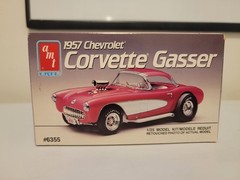 *Rare / Vintage* AMT / Ertl 1957 Chevy Corvette Gasser (Empty) Box #6355