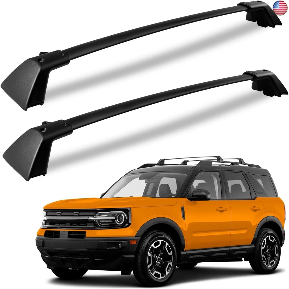 KINGGERI 265lbs Roof Racks Cross Bars Fit for Ford Bronco Sport (Off-Road)