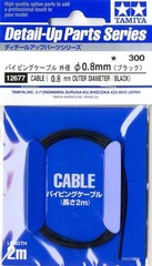 Tamiya 1/24 Detail Up Parts Cable 0.8mm 12677