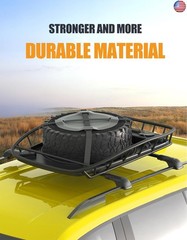 KINGGERI 300Lbs Lockable Roof Rack Cross Bars Compatible with Volkswagen VW