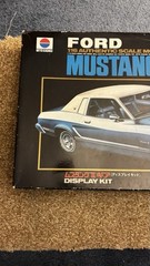 NITTO KAGAKU 1/16 1974? FORD MUSTANG II GHIA MODEL KIT UNBUILT 545-2000 RARE