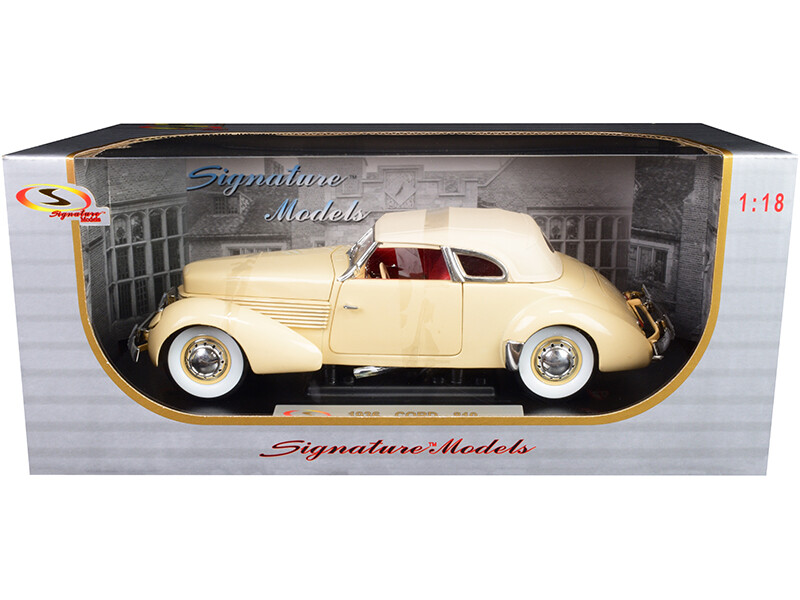 Signature Models 18108Y 1936 Cord 810 Coupe 1/18 Diecast Model Car