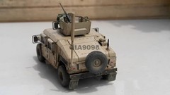 Hand Painted 1/35 Scale US Army Hummer M1151 Jeep Desert Color Plastic Model