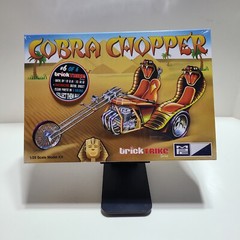 Cobra Chopper #6 of 6 of Trick Bike Series 1/25 Scale Plastic Model Kit.