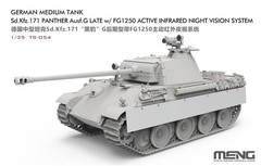 German Tank Sd.Kfz.171 Panther G FG1250 Infrared Night Vision Model kit MTS054