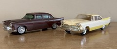Lot Dealer Promo 1/25 Cars 56 Plymouth Belvedere 56 Oldsmobile Holiday 59 Royal