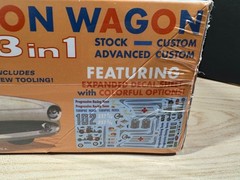 AMT ’63 CHEVY II STATION WAGON CUSTOMIZING KIT 1:25 SCALE KIT #1201 – NEW IN BOX