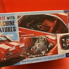 1968 Camaro Z/28 AMT Seats Dash Exhaust Valance Spoiler Model Parts 1:25 New 10