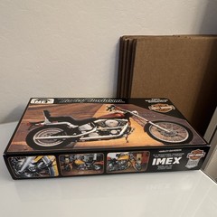 IMEX 1:9 Harley-Davidson FXSTC Softail Custom Motorcycle Model Kit Plastic