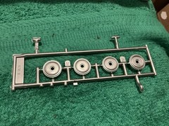 1/24 scale model parts Shelby Cobra 427 S/C inner Wheels Only