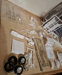 Revell 1/25 1969 Chevy Nova SS Plastic Model Kit 85-2098 Partially Together