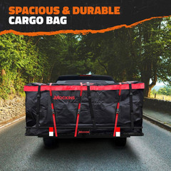 40 Cu. Ft. Waterproof Cargo Carrier Bag 70 In. X 33 In. X 30 In. Hitch Bag with