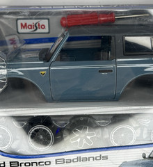 Maisto Assembly Line 2021 Ford Bronco Badlands 1:24 SC Diecast Model Kit 39535