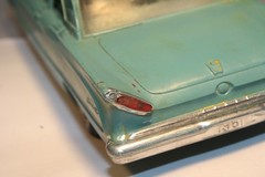 1961 Mercury Comet 2-Door Coupe 1:25 Scale Promo Model Car AMT Made in USA