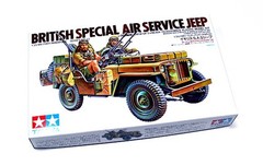 TAMIYA Military Model 1/35 British SAS Jeep Scale Hobby 35033