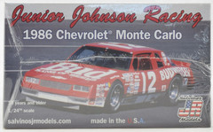 Salvinos JR Models “Budweiser” Junior Johnson 1986 Monte Carlo 1/24 Model Kit