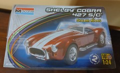 2012 SHELBY COBRA 427 S/C Dream Rides Model Kit by Monogram 1:24 – New / Sealed