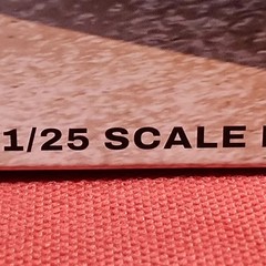 Rear Seat Delete Panel 1965 Dodge A990 1:25 Scale Model Car Part Moebius