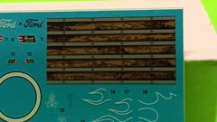 29 Ford Model A Pickup 1/25 California Street Chopper Waterslide Decal Sheet