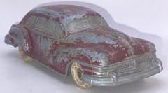 1946 (Not 47/48) Chrysler New Yorker Promo 1/29 NATIONAL PRODUCTS Sumac Red VG