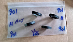 AMT Whitewall Tires 1/25 scale for car/pickup Package # 901 “READ DESC” #######