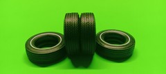 G70-15 Goodyear Whitewall Tire Custom Wide Tread Polyglas 72 Chevy Pickup 1/25