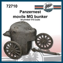 FC Model Trend 1/72 Panzernest Mobile MG Bunker