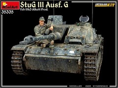 German Army Sturmgeschutz III Assault Gun G-type Feb 1943 Model kit MA35335 Tank