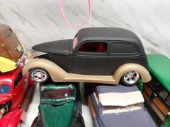 Model Junkyard/parts Plastic Muscle Car Lot Of 18 Hot Rods And Panel Wagons,