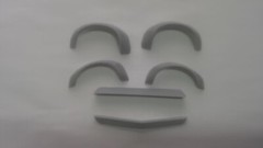 Chevrolet Camaro 1967 Wide Body Kit Unpainted Resin Printed 1/24