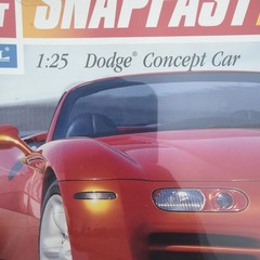 AMT🔥1998 Dodge🔥Concept Car🔥1/25 Model Kit Snap Fast Plus Factory Sealed