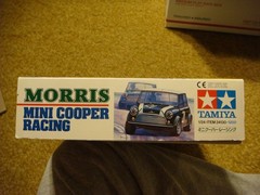 Tamiya Morris Mini Cooper Racing 24130-1200 1/24 Scale Model Kit
