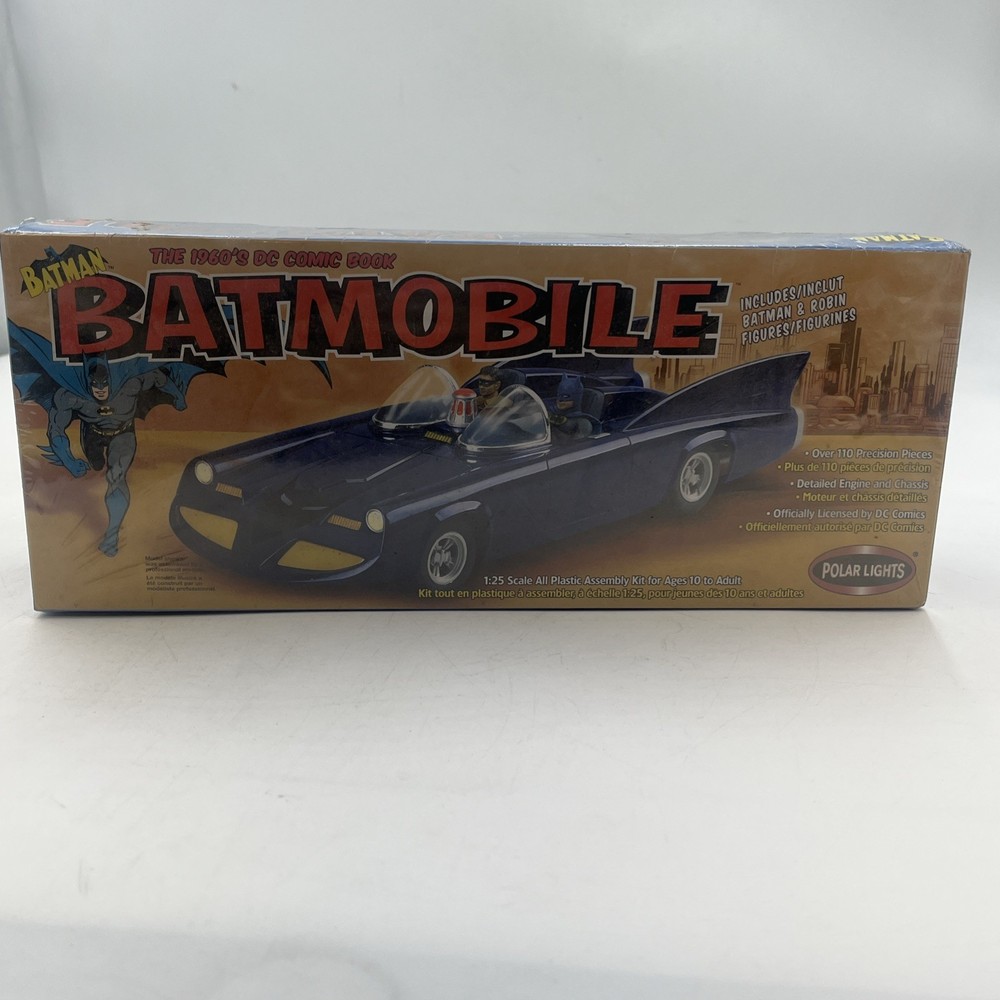 Polar Lights 1960 DC Comic Book Batmobile #6901 Sealed