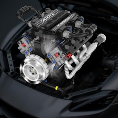 Build Your Own Realistic V8 Engine Model Kit That Runs Engaging STEM Experience
