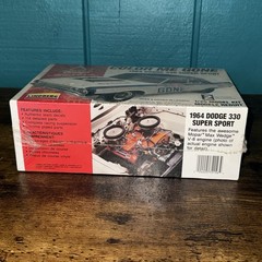 Lindberg Color Me Gone 1964 Dodge 330 Super Sport Kit # 72156 Factory Sealed