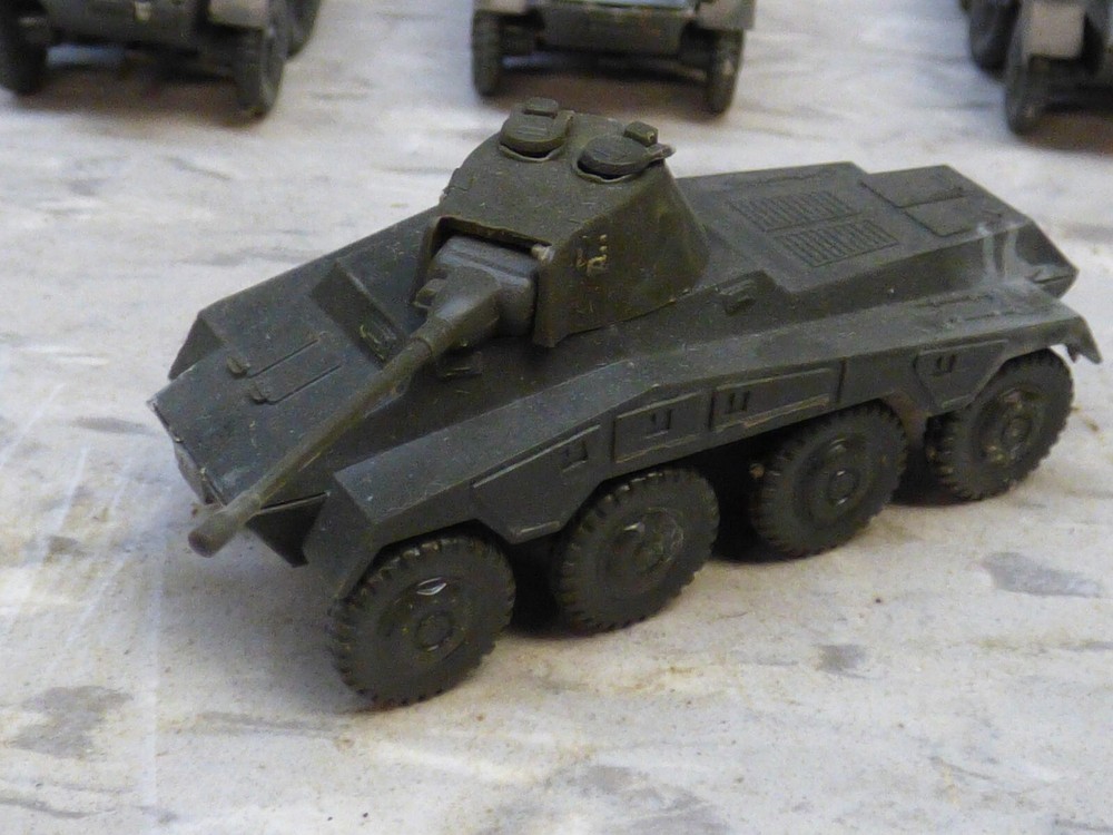 Roco Minitanks WWII German Sd Kfz 234/2 Puma Armored Cars Lot #7208K©
