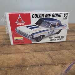Lindberg Roger Lindamood Autograph Me Gone 1964 Dodge 330 Super Sport NEW