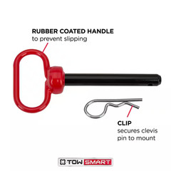 5/8 In. X 7 In. Steel Hitch Pin with Clip