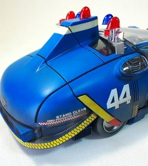Blade Runner Spinner 1/24 built & painted weathered with custom display stand