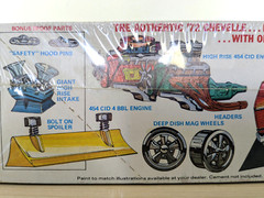 SUPER RARE! **FACTORY-SEALED *ORIGINAL VINTAGE MPC 1972 CHEVELLE 3-WAY KIT *NIB!