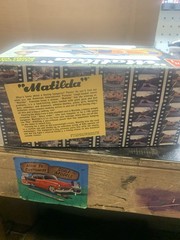 amt matilda custom ford van model kit 1:25 unassembled 2504 decals instructions