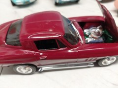 Model Junkyard/parts Plastic ,Nice Custom Car Lot Of 7 Chevy Corvette Cars